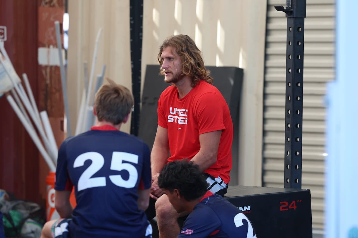 USA U18 Selection Camp Joe Schroeder