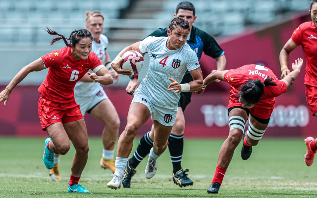 on day 3 of the Tokyo 2020 Olympic Games at Tokyo Stadium on 31 July, 2021 in Tokyo, Japan. Photo credit: Mike Lee - KLC fotos for World Rugby