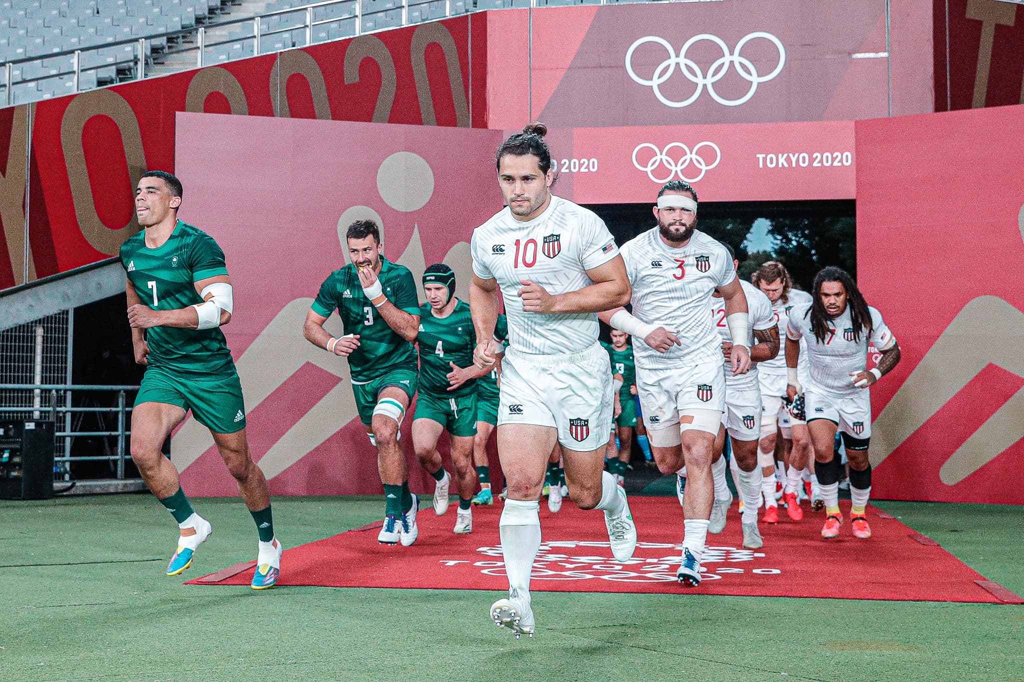 on day 1 of the Tokyo 2020 Olympic Games at Tokyo Stadium on 26 July, 2021 in Tokyo, Japan. Photo credit: Mike Lee - KLC fotos for World Rugby