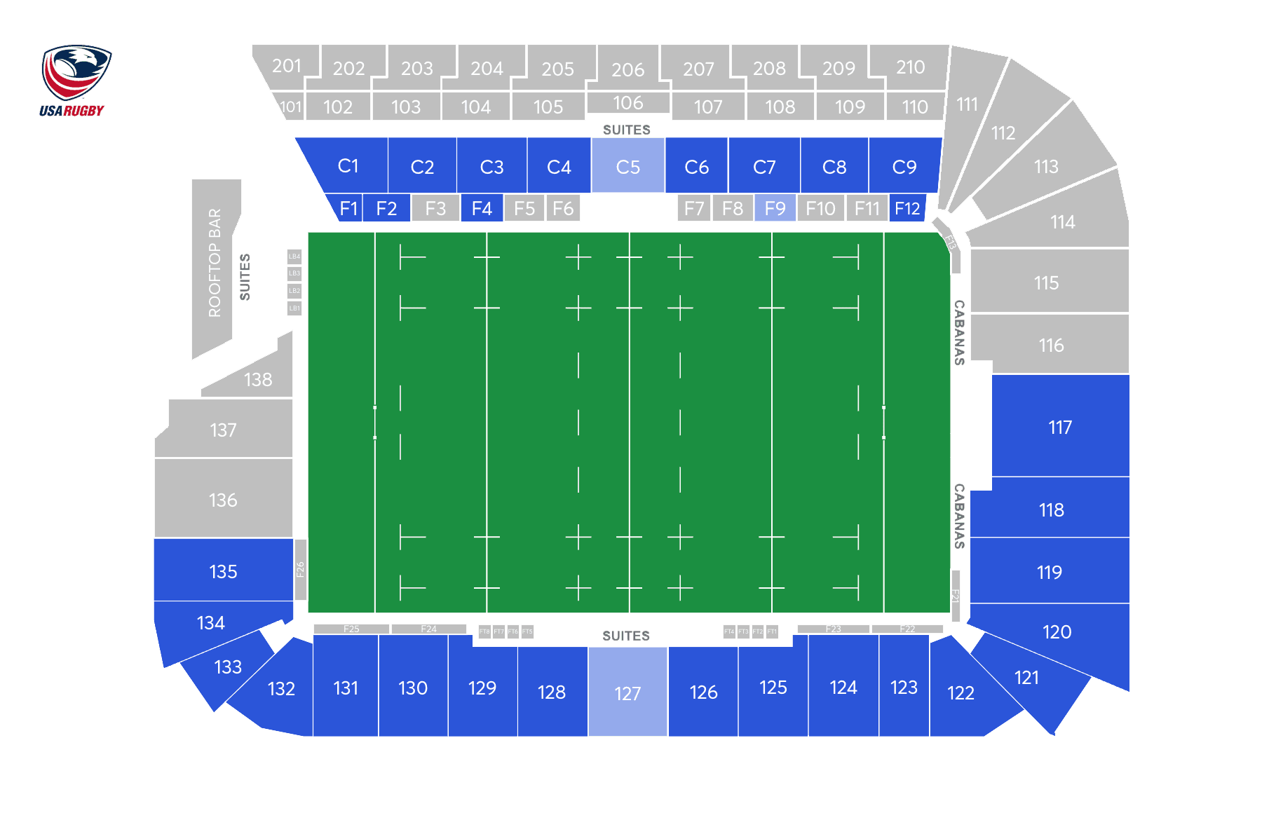 Audi Field Seating Map