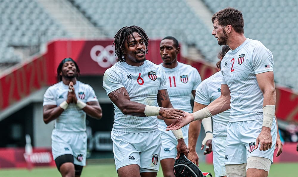 on day 1 of the Tokyo 2020 Olympic Games at Tokyo Stadium on 26 July, 2021 in Tokyo, Japan. Photo credit: Mike Lee - KLC fotos for World Rugby