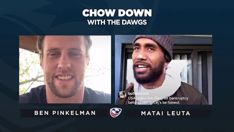 Chow Down With the Dawgs  Ben Pinkelman hosts Matai Leuta